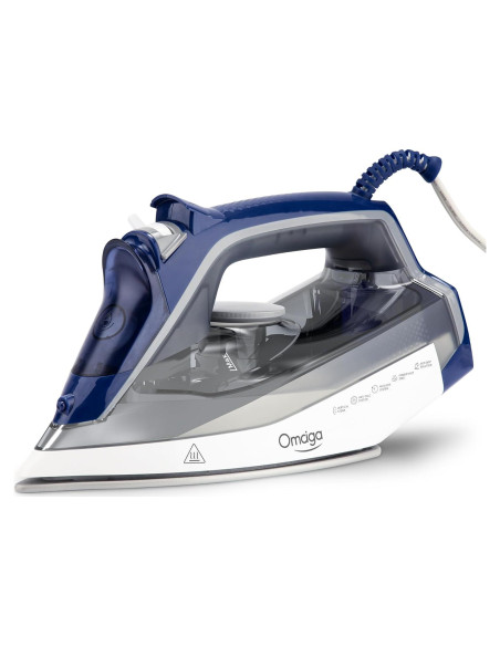 Plancha de vapor OMAIGA 1750W con suela de cerámica 400ml