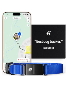 Collar GPS inteligente para perros Fi Series 3 - Azul Grande