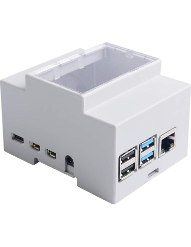 Caja GeeekPi para Raspberry Pi 4 con Ventilador y Disipadores