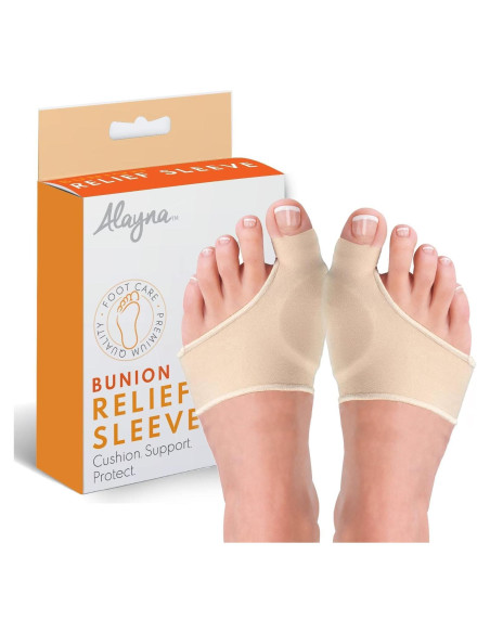 Correctores de Juanetes Alayna Gel Unisex - Alivio y Soporte