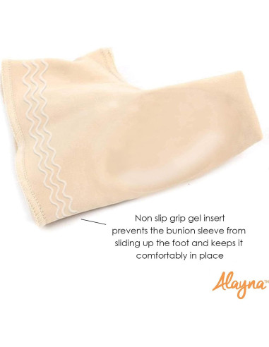 Corrector de Juanetes Unisex Alayna con Almohadilla de Gel