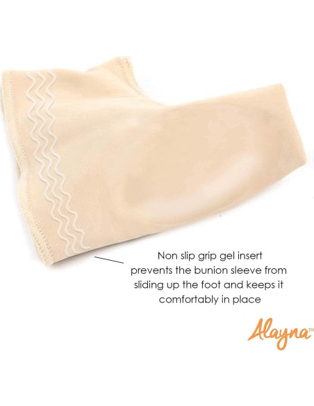 Corrector de Juanetes Unisex Alayna con Almohadilla de Gel