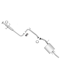 Sistema de escape Toyota Corolla 1.6L 1991-1992 Mac Auto Parts