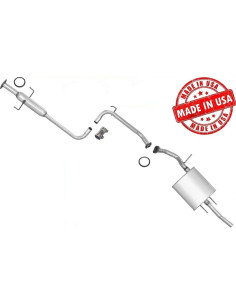 Sistema de escape Toyota Corolla 1.6L 1991-1992 Mac Auto Parts 2