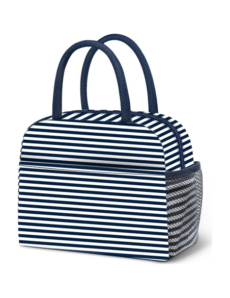 Bolsa de Almuerzo Térmica DALINDA Azul Marino - Reutilizable y Ligera