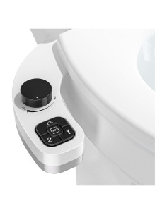 Bidet PIKETS No Eléctrico Doble Boquilla Ajustable Negro