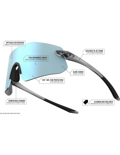 Gafas de sol Tifosi Vogel SL unisex - Lentes irrompibles 2