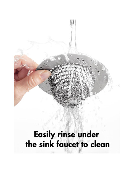 Colador de Drenaje de Fregadero Acero Inoxidable 304 4 Pcs