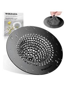 Colador de Fregadero de Cocina Wokdada Acero Inoxidable 304