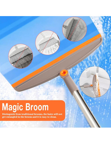 Escoba de Silicona XXFLOWER Multifuncional Ajustable 35.88cm