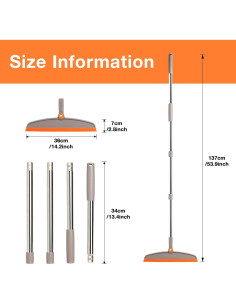 Escoba de Silicona XXFLOWER Multifuncional Ajustable 35.88cm 2