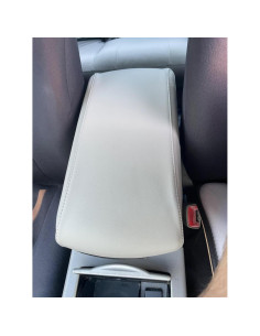 Cubiertas de Reposabrazos Grises AOMSAZTO para Toyota Camry 2007-2011 2