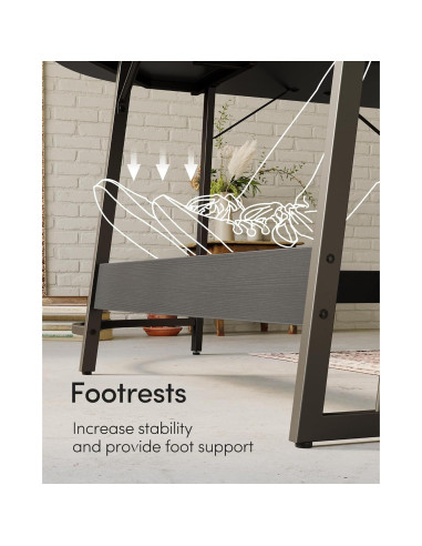 Escritorio de Juego en L CubiCubi 149.86 cm Negro