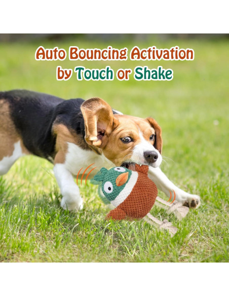 Juguete Interactivo para Perros CiyvoLyeen Pato con Bola Rodante