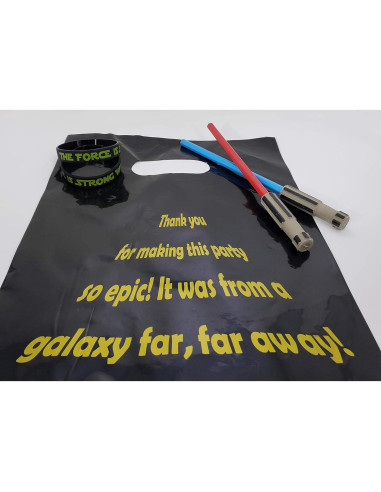 Bolsas de Regalo de Plástico L Lifetime - Galaxia 24 Unidades