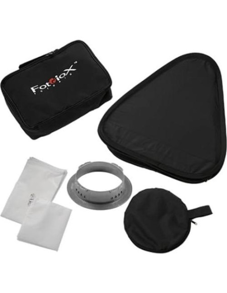 Softbox Plegable Fotodiox Pro 20x20 cm con Difusor y Rejilla