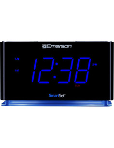 Reloj Despertador Emerson CKS1507 Bluetooth LED USB Negro 2