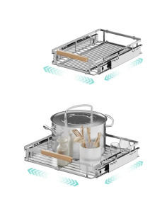 Organizador de Gabinete Expandible jkxoo 30-45.7 cm 2Pack