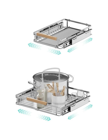 Organizador de Gabinete Expandible jkxoo 30-45.7 cm 2Pack