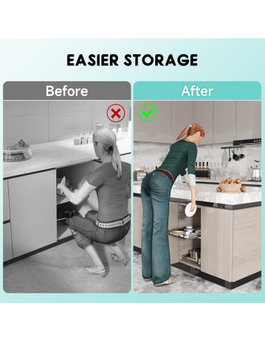 Organizador de Gabinete Expandible jkxoo 30-45.7 cm 2Pack