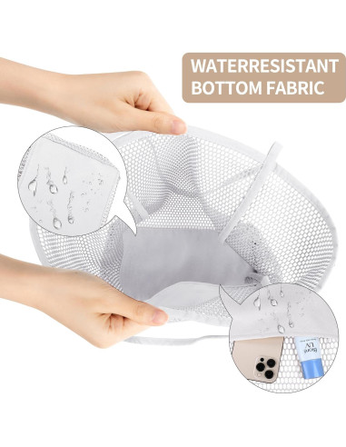 Bolsa de Playa de Malla VOROLO para Mujeres 50.8x39.9cm