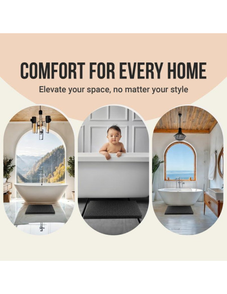 Alfombra de Baño ITSOFT Verde Salvia 150x53 cm Antideslizante