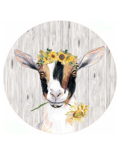 Abrebotellas de Silicona Andreas Cabra Floral Antideslizante