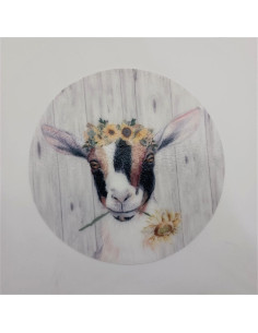 Abrebotellas de Silicona Andreas Cabra Floral Antideslizante 2