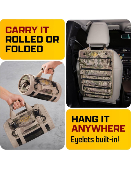 Bolsa de Herramientas Enrollable Ryker Camuflaje 32x51.5cm