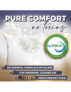 Almohadas de Espuma con Memoria Royal Therapy Rey 4-Pack 2