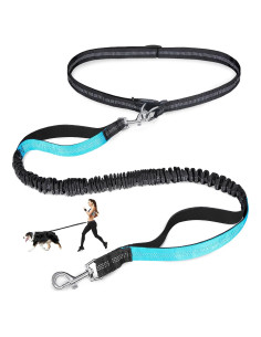 Correa para Perros Manos Libres Laqibak Ajustable 1.28-2.04m