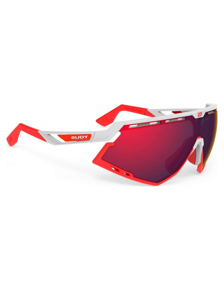 Gafas Rudy Project Defender Gloss Blanco Lentes Multilaser Rojos
