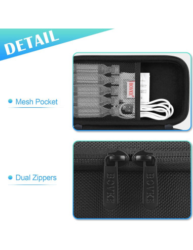 Funda de Transporte BOVKE para Nebulizador Eléctrico Negro