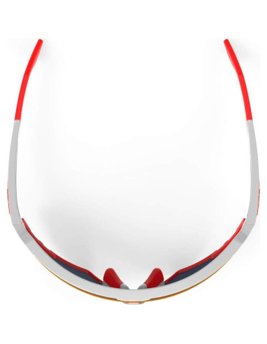 Gafas Rudy Project Defender Gloss Blanco Lentes Multilaser Rojos