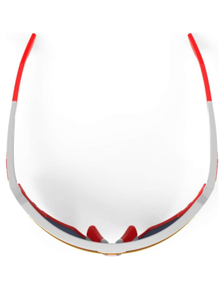 Gafas Rudy Project Defender Gloss Blanco Lentes Multilaser Rojos