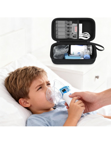 Funda de Transporte BOVKE para Nebulizador Eléctrico Negro