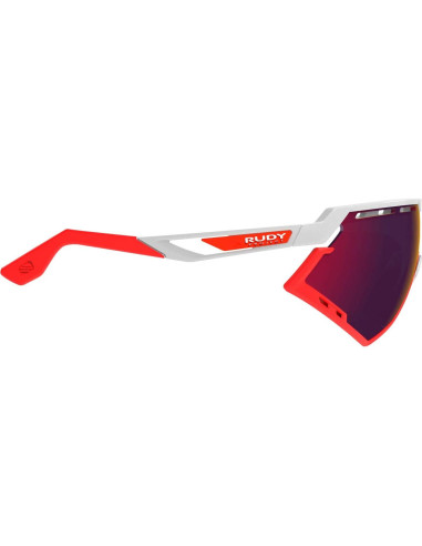 Gafas Rudy Project Defender Gloss Blanco Lentes Multilaser Rojos