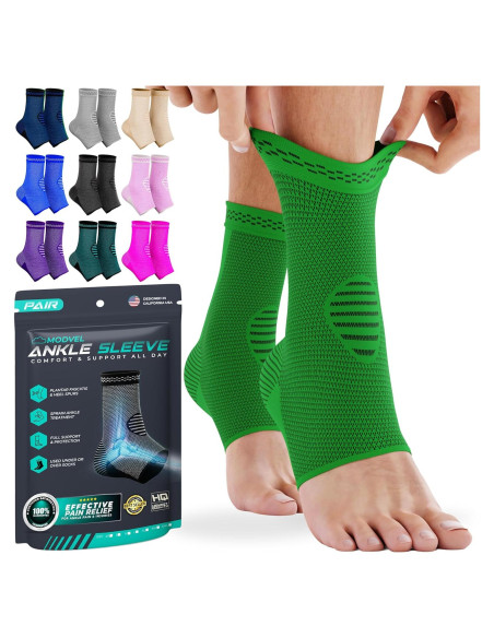 Faja de Compresión para Tobillo Modvel - Soporte Esguince y Fascitis