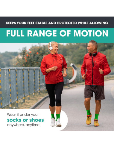 Faja de Compresión para Tobillo Modvel - Soporte Esguince y Fascitis