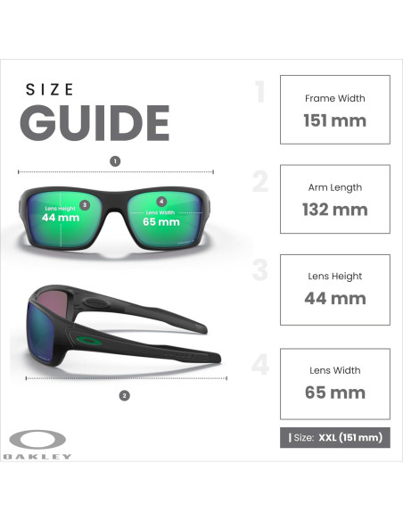 Gafas de sol Oakley Turbine para hombres + correa + kit