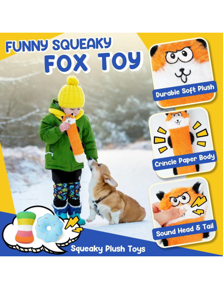 Juguetes para Cachorros PatsFran - Paquete de 9 Interactivos