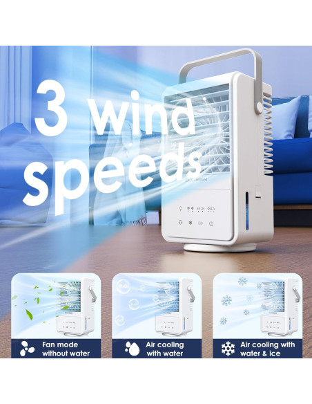 Acondicionador de Aire Portátil ZUKBEN YP16 4 en 1 1000ml