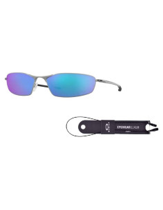 Gafas de Sol Oakley Whisker OO4141 Cromo Satinado Polarizadas