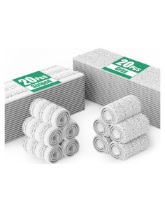 Almohadillas de Mopa Planas JOYMOOP 50 Pcs Microfibra 33x12.4cm