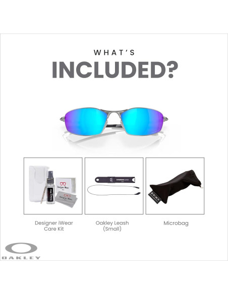 Gafas de Sol Oakley Whisker OO4141 Cromo Satinado Polarizadas Gafas de Sol Oakley Whisker OO4141 Cromo Satinado Polarizadas