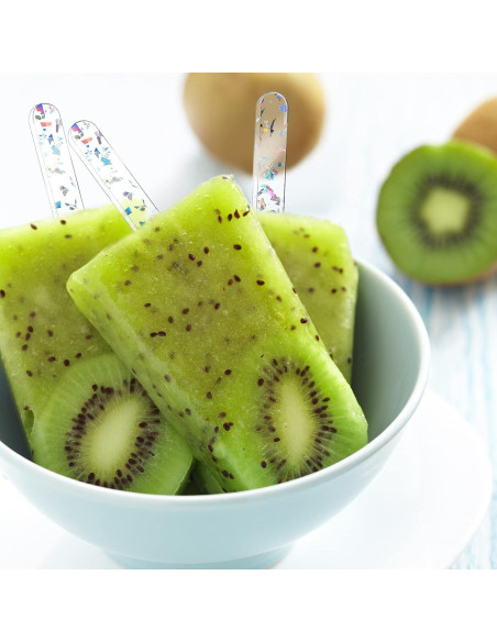 30 Palitos de Acrílico Reutilizables Romooa 11.43 cm Colorido