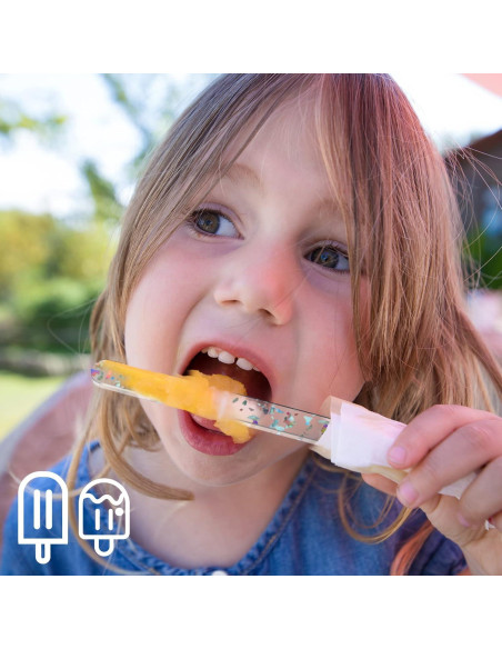 30 Palitos de Acrílico Reutilizables Romooa 11.43 cm Colorido