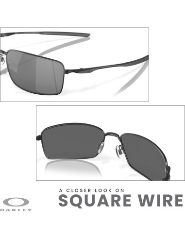 Gafas de sol Oakley Square Wire + Correa + Kit de cuidado