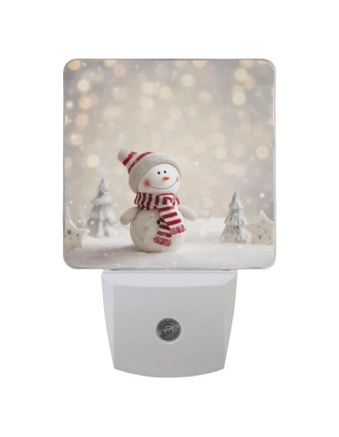 Juego de 2 luces nocturnas LED Pfrewn con sensor de movimiento