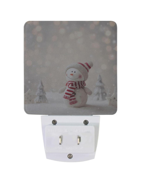 Juego de 2 luces nocturnas LED Pfrewn con sensor de movimiento